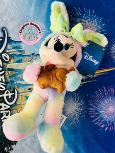 Peluche 2025 Disney Parks Easter Bunnny Minnie Mouse nuevo 15"" - Imagen 1 de 1