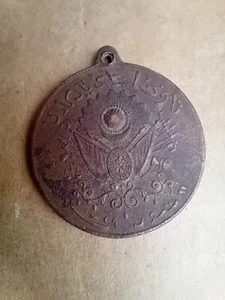 Rare Authentic Ottoman Turkey Bronze Military Medal WW1 - Picture 1 of 6