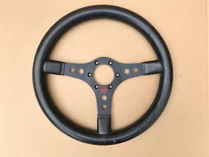 Vintage Sportlenkrad Lederlenkrad Steering Wheel Raid - Bild 1 von 9