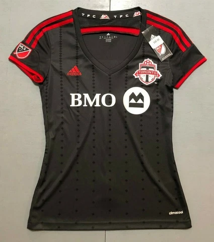 MLS Toronto FC Adidas Soccer Jersey Women's Large Retail $90 Cover