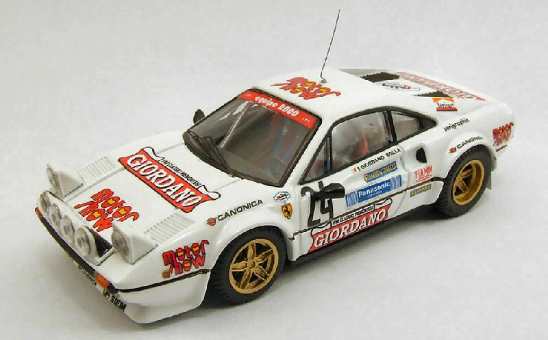 Ferrari 308 Gtb #24 5th Rally 4 Regioni 1983 Giordano / Bolla 1:43 Model - Immagine 1 di 1