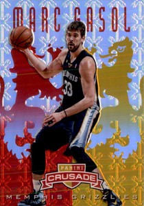 2012-13 Panini Crusade Insert Red #233 Marc Gasol /99
