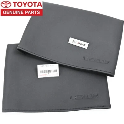 Lexus LX570 LX600 Land Cruiser 300 Rear Entertainment Monitor Cover set of 2 JP - Image 1 of 4
