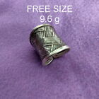Fine Silver Rings Sterling 925 반지 Craft Jewelry Fashion Adjustable Size R78018