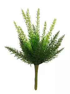 2er Set künstliche Erika Kunstblume Heidekraut Blütenstiele Creme ca. 29 cm - Bild 1 von 1