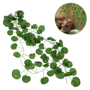 Terrario Colgante Planta Vid Imitación Planta Reptil Paisajismo Falso Decorativo - Imagen 1 de 12