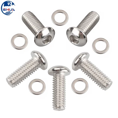 Сменный комплект болтов для крышки винта Derby для Harley Davidson Softail Dyna Touring - Изображение 1 из 4