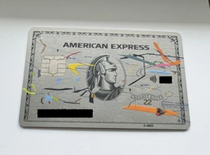 American Express Platinum Metal Card Designed by Julie Mehretu - Picture 1 of 2