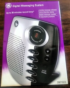 GE Digital Messaging System / Answering Machine / NEW - Never Used *NO RESERVE* - Zdjęcie 1 z 2
