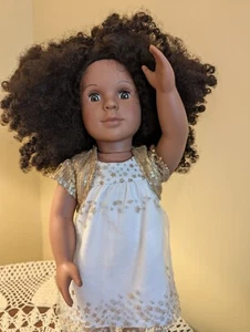 Our Generation OG Doll ~ African American ~ "Lorena" - Nice cond. ~ Great Hair! - Picture 1 of 14