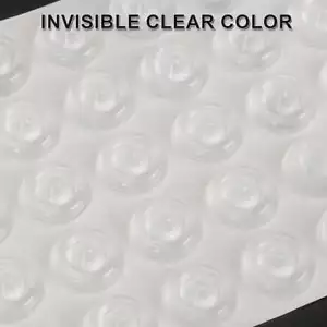 100-300 Stck. Schublade Gummipuffer Pads Klar Schranktür Punkte Selbstklebende Füße - Bild 1 von 12
