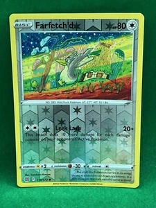 Farfetch'd Brilliant Stars Common REVERSE HOLO Pokemon Card 115/172 - Picture 1 of 2