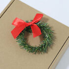  10 Pcs Christmas Small Wreath Xmas Napkin Ring Table Centerpieces Decorations