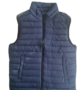 Aeropostale Small Women's Sleeveless REMixed Down Vest Jacket Quilted Puffer  - Picture 1 of 7
