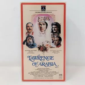Lawrence Of Arabia VHS 1985 RCA Columbia Pictures Watermarks New Sealed Vintage - Picture 1 of 6