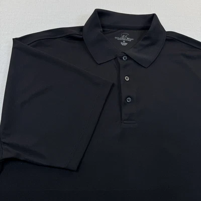 Polo de golf Golden Bear Performance para hombre XL negro Foto 1 de 4