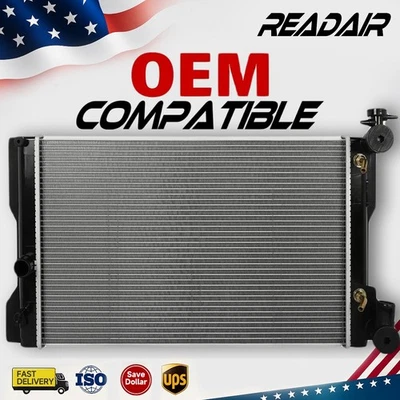 Radiator For 2009-2010 Toyota Corolla Matrix Pontiac Vibe L4 1.8 2.4L CU13049 - Image 1 of 4