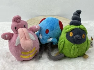"Juego de 3 peluches Pokémon Lickilicky 2008 Burmy 2008 Tentacool 2009 Jakks 3-6"" LEER - Imagen 1 de 24