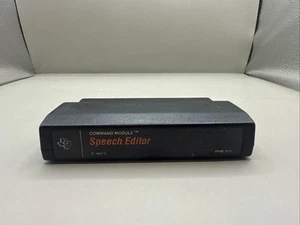 Speech Editor 99/4A Texas Instruments Video Game Cartridge & Manual - Picture 1 of 4
