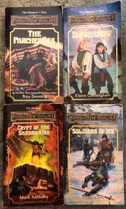 Forgotten Realms books, The Harpers #1, 2, 6 & 7, The Parched Sea, Elfshadow - Picture 1 of 9