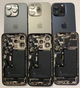 Genuine Original OEM Back Cover Housing Aseembly For iphone 15 Pro Max Grade A - Picture 1 of 7