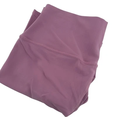 Pantalones Cortos de Motociclista Alo Yoga Cintura Alta Ropa Activa Atlética Entrenamiento Malva Púrpura L Foto 1 de 4