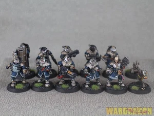 Warhammer 40K WDS painted Kill Team Imperial Navy Breachers c81 - Picture 1 of 9