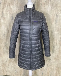 Patagonia Gr. Small Radalie langer gefütterter Damenparka Jacke Forge grau 27695 gebraucht, in einwandfreiem Zustand - Bild 1 von 11