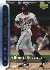 2007 Upper Deck MVP Predictors #MVP69 Alfonso Soriano 