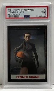 Topps Star Wars The Bad Batch #7 2021 Fennec Shand PSA 9 certificado #65819818 - Imagen 1 de 4