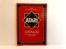 Atari Catalog MANUAL ONLY Insert Authentic 