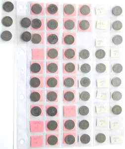 Collection GERMAN 160x 5 PFENNIG 1874 - 1915 Nickel EMPIRE NICE Old Coin HISTORY - Picture 1 of 18