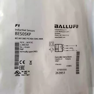 1pcs Brand New BALLUFF BES05KP BES M12ME-PSC40A-S04G-W08 - Picture 1 of 1