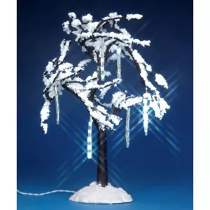 Lemax Christmas Village Cascading Icicle Tree 34642 Retired Lighted Accessory - Picture 1 of 1