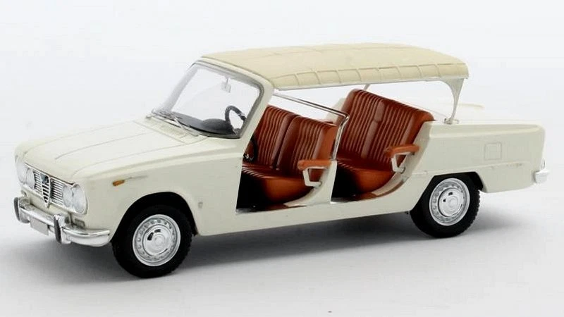Alfa Romeo Giulia Torpedo Colli closed 1965 White 1:43 MATRIX MX50102-162 - Immagine 1 di 1