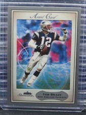 2003 Fleer Showcase Tom Brady Avant Card #036/650 New England Patriots
