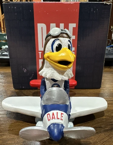 DALE TAKES FLIGHT LONG ISLAND NETS EAGLE MASCOT BOBBLEHEAD SGA BROOKLYN Cover