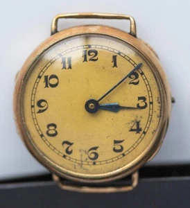 Gallet & Co Watch 15 Jewels Swiss Wadsworth 10K Gold Filled Parts Repair Vintage - Picture 1 of 12