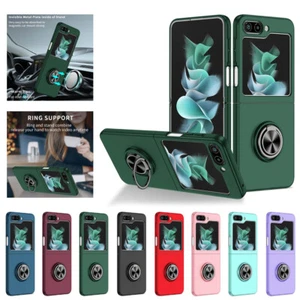 Schutzhülle Für Samsung Galaxy Z Flip 5 4 3 Handy Tasche Case Cover Ring Magnet - Bild 1 von 46