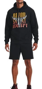 Sudadera con capucha para hombre Under Armour Project Rock Originators 1367036, negra grande - Imagen 1 de 3