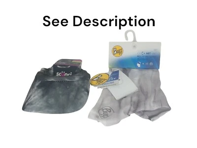 Scunci Visor Everyday & Active Ultra Comfy Super Stretch Cap Gray  Buff Headband - Image 1 of 4