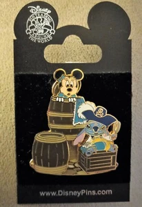 Disney Piratas del Caribe 2008 Minnie Deslizante POC Stitch Pin sin usar, en caja - Imagen 1 de 2