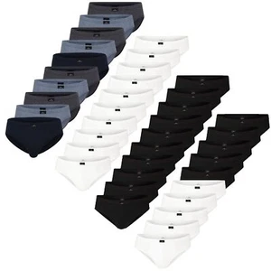 GÖTZBURG Herren Slips ohne Eingriff Unterhosen weiche Baumwolle | 10er Pack - Bild 1 von 16