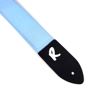 Blauer Gitarrengurt - hellblauer Gitarrengurt - verstellbar - doppelt gepolstert - langlebig - Bild 1 von 8