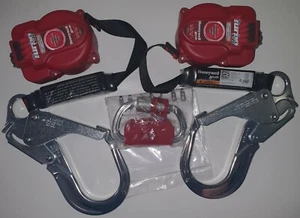 Miller Honeywell 49U645 selbsteinziehende Rettungsleine rot 9 Fuß Leinenlänge Stck 2 - Bild 1 von 2