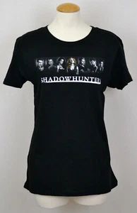 Shadowhunters T-shirt Freeform Series Cast Women's Graphic Tee Fitted Black NWT - Picture 1 of 2