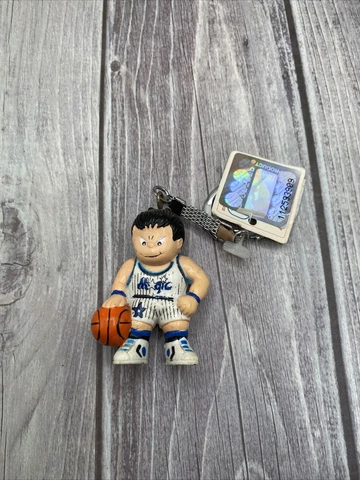 Rare! Vintage 1987 Lil Sports Brat Official NBA New Keychain - Orlando Magic Cover