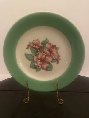 Placa lateral Greenbrier Resort Hotel Homer Laughlin 6,25" Foto 1 de 4