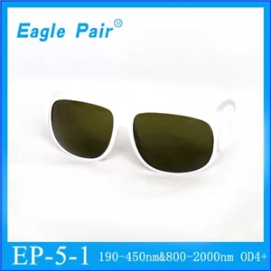 190-450 & 800-2000nm 1064nm YAG Laser Absorbing Broad Spectrum Goggles OD4+ - Picture 1 of 4