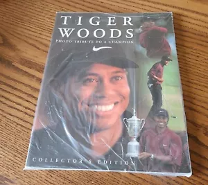 Tiger Woods 2001 Photo Tribute To A Champion - Collector's Edition  Sealed  - Picture 1 of 2